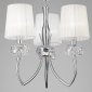 Подвесная люстра Mantra Loewe Chrome 4633
