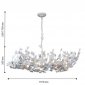 Подвесная люстра Favourite Aurelius 4736-12P