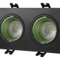 Точечный светильник Denkirs DK3072-BK+GR