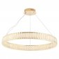 Подвесной светодиодный светильник Crystal Lux Musika SP70W Led Gold