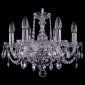 Подвесная люстра Bohemia Ivele Crystal 1402/6/141/Ni