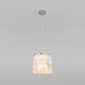 Подвесной светильник Eurosvet Sandra 60185/1 хром/перламутр