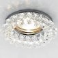 Встраиваемый светильник Ambrella light Crystal K206 CL/CH