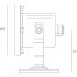 Грунтовый светильник HUMBERG W77164 SS