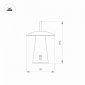 Настольная лампа декоративная Arlight SP-PATIO 030051