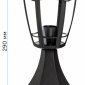Наземный низкий светильник Apeyron Electrics  11-168