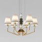 Подвесная люстра Eurosvet Olaria 101012/6 латунь Smart