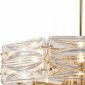 Светильник на штанге Indigo Zaffiro 12046/8P Brass
