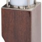 Настенный светильник уличный Oasis Light INOX WOOD 67503 wood