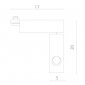 Трековый светильник Arte Lamp Astuzia A2120PL-1WH