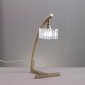 Настольная лампа Mantra Cuadrax Antique Brass Optical Glass 1104