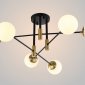 Потолочная люстра Crystal Lux FIDEL FIDEL PL6 BLACK