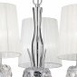 Подвесная люстра Mantra Loewe Chrome 4633