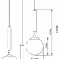 Подвесная люстра Moderli Host V2851-3P