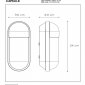 Уличный настенный светильник Lucide Capsule 29897/01/30