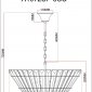Подвесная люстра Arte Lamp Florizel A1072SP-6AB