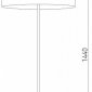 Торшер TK Lighting Tercino 5279 Tercino Blue