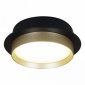 Точечный светильник Reluce 53005-9.0-001RLD GX53 BK+GD