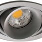 Точечный светильник Lumme DL18615/01WW-R Silver Grey/Black