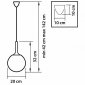 Подвесной светильник Lightstar Globo 813022