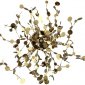 Бра Crystal Lux GARDEN AP-PL3 D400 GOLD