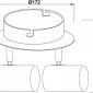 Накладной светильник Deko-Light Indi II 348086