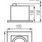 Точечный светильник Kanlux MATEO ES DLP-150-W 32931