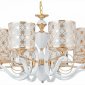 Подвесная люстра Arte Milano Florentia-3097 303097/8 Wh/Gd