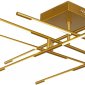 Потолочная люстра Tubular MX18001070-12A gold