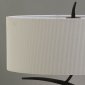 Настольная лампа Mantra Eve Anthracite - Cream Shade 1158