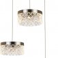 Подвесной светильник DeLight Collection Diamond cut MD21020075-3A satin nickel