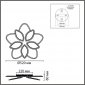 Потолочная люстра Lotus 8014/75CL