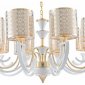Подвесная люстра Arte Milano Florentia-8857 308857/8 Wh/Gd