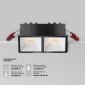 Точечный светильник Maytoni Alfa LED DL043-02-10W3K-SQ-B-1