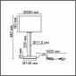 Интерьерная настольная лампа Nikki 8250/1T