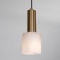 Подвесной светильник Marba 304055 алебастр / латунь