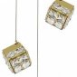 Подвесной светильник Indigo Radioso 12048/3P Gold