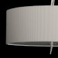 Подвесной светильник Mantra Eve Chrome - Cream Shade 1133