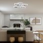 Люстра на штанге Escada  10222/4LED Chrome