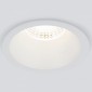 Встраиваемый светодиодный светильник Elektrostandard Lin 15266/LED 7W 3000K WH белый a063925