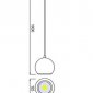 Подвесной светильник Horoz Electric Astra HRZ00000789