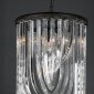 Подвесная люстра Murano Glass KR0116P-3 black