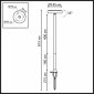 Наземный высокий светильник Odeon Light NATURE 7189/6GL