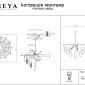 Потолочная люстра Freya Porto FR5104PL-06BS2