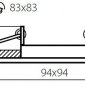 Точечные светильники Kanlux ALREN DTL-C/M 26756