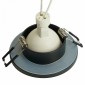 Светильник встраиваемый Feron DL3114 потолочный MR16 G5.3 черный 51367