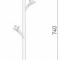 Торшер TK Lighting Albero 5572 Albero White