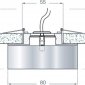 Точечный светильник Downlight DL037C-Black