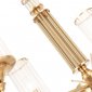 Подвесная люстра Crystal Lux Gloria SP6 Brass