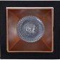 Точечный светильник Reluce 16086-9.0-001PT MR16 BK+ROSE GD
